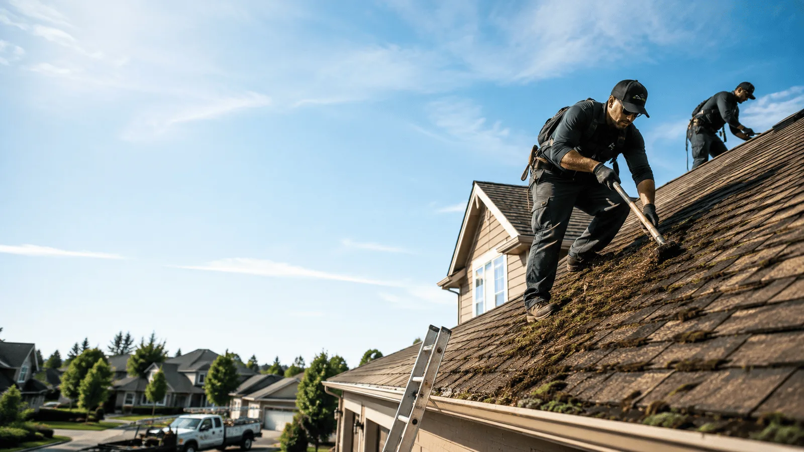 Roof Moss Removal in Amity, PA near me